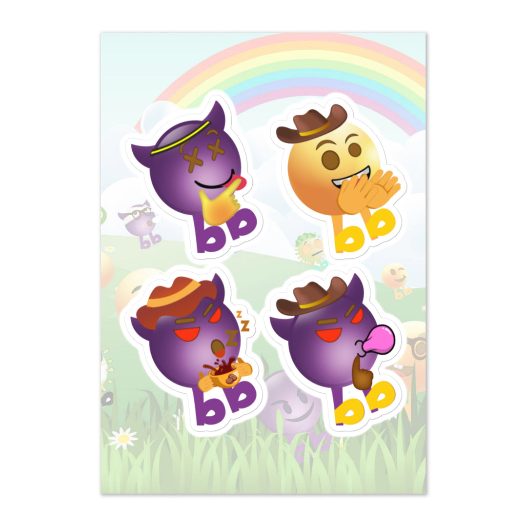 Megabb PaPa Stickers - Emojibb