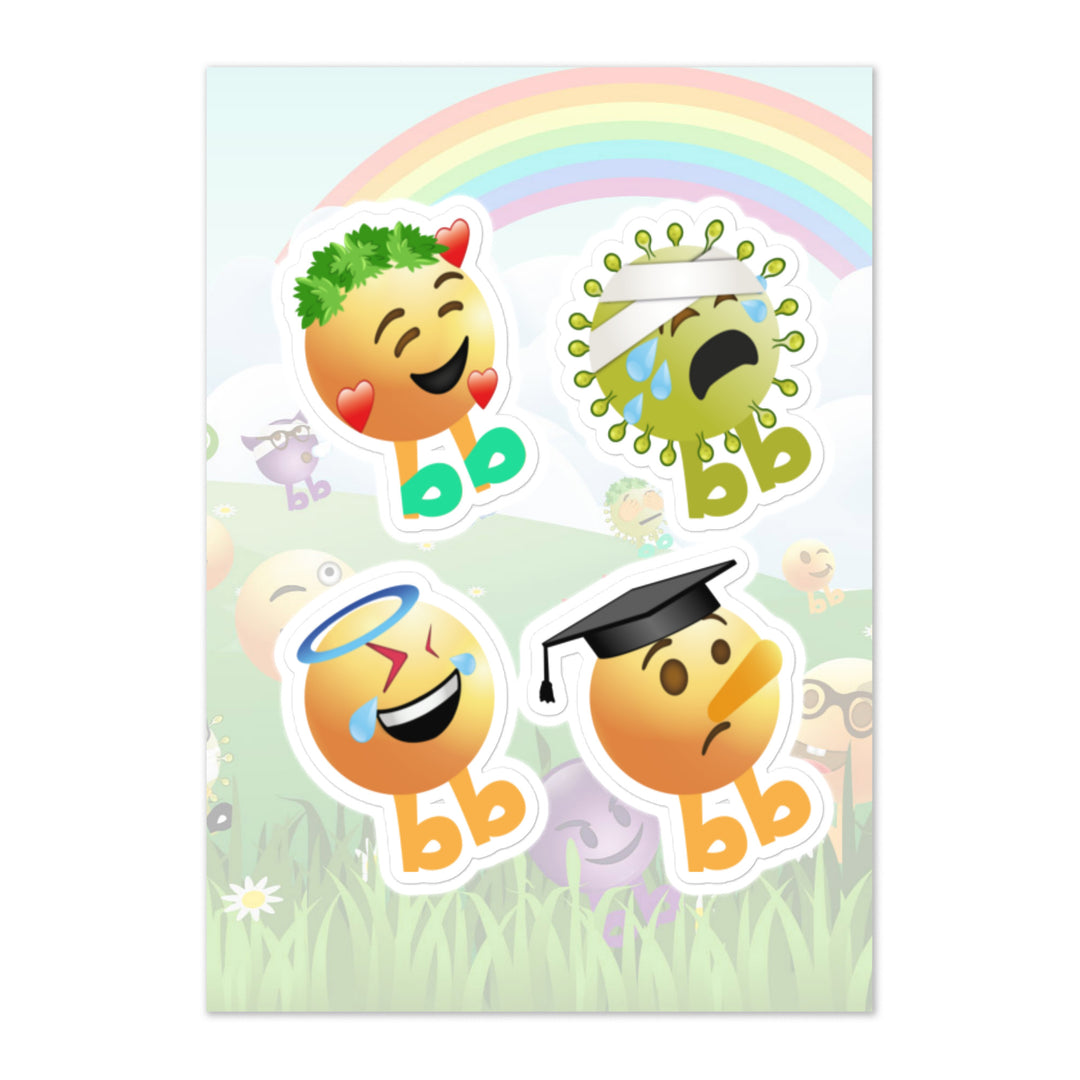 Megabb PaPa Stickers - Emojibb