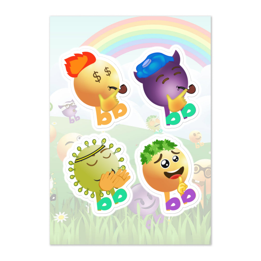 Megabb PaPa Stickers - Emojibb