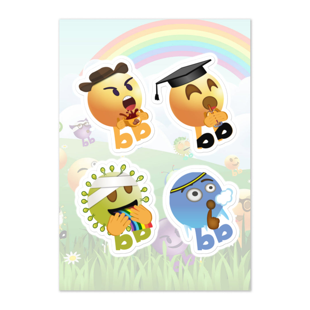 Megabb PaPa Stickers - Emojibb