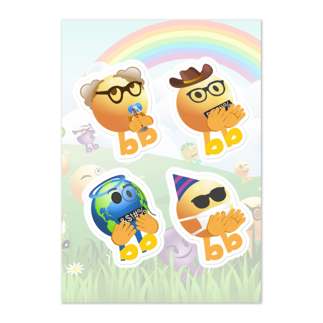 Megabb PaPa Stickers - Emojibb