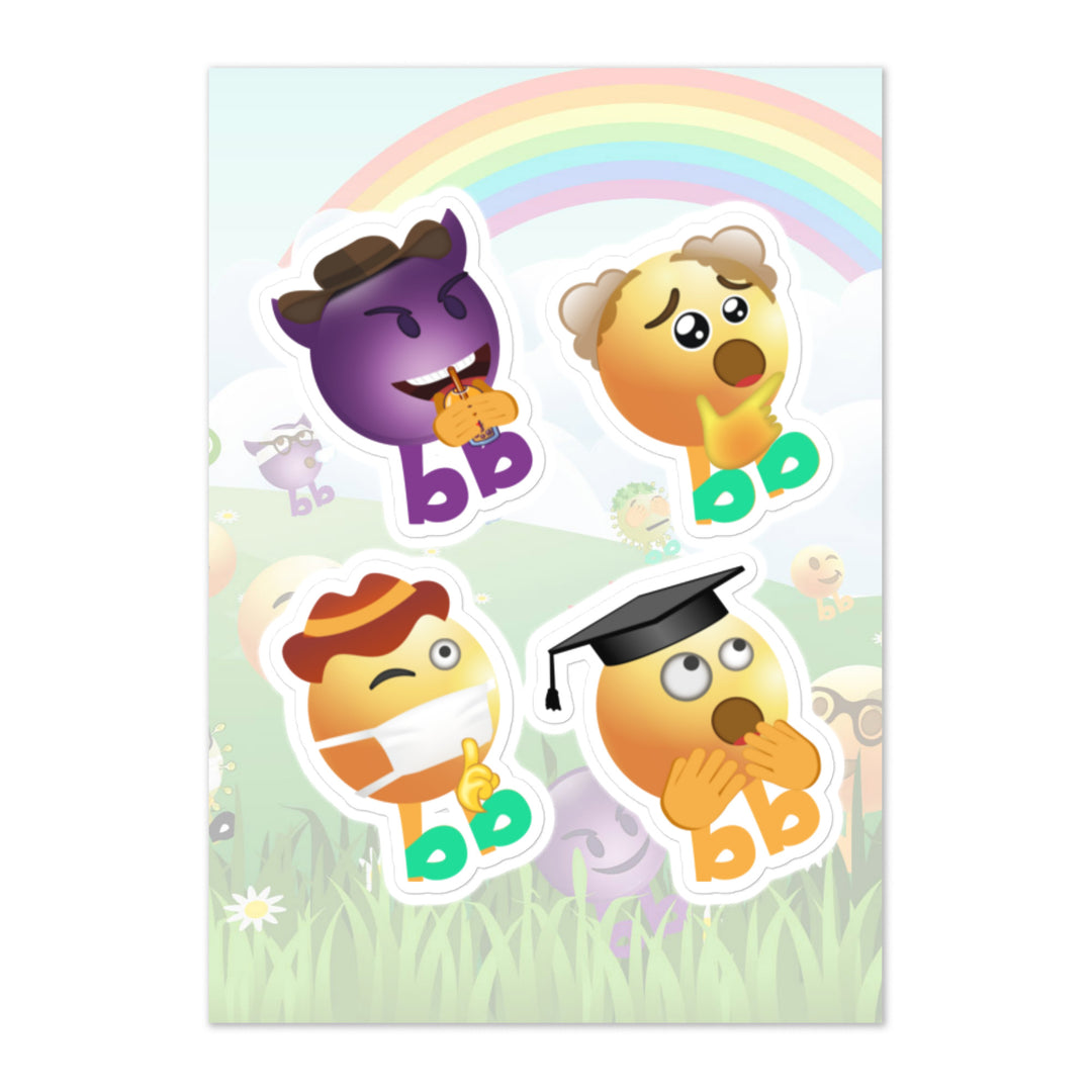 Megabb PaPa Stickers - Emojibb