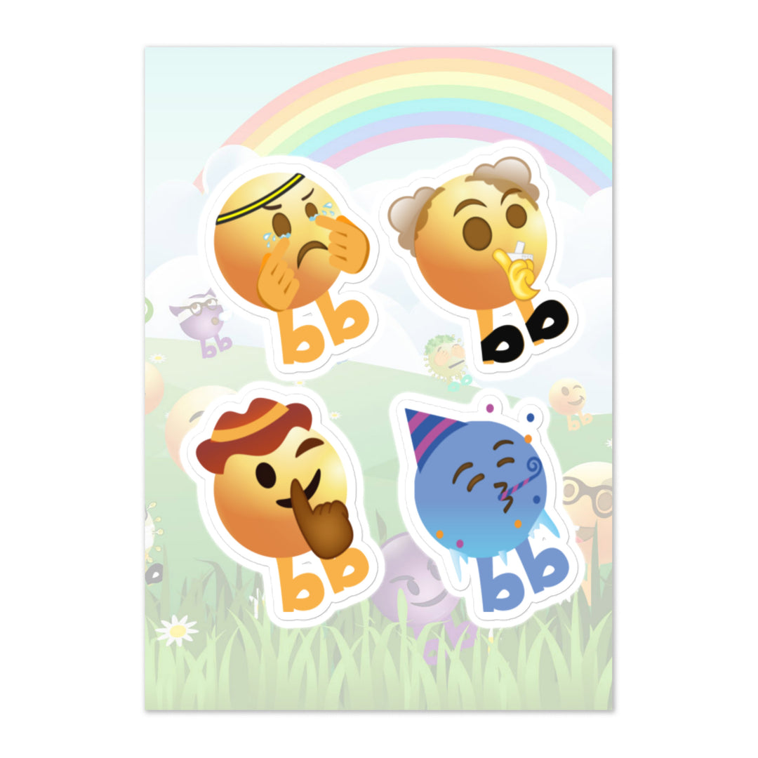 Megabb PaPa Stickers - Emojibb