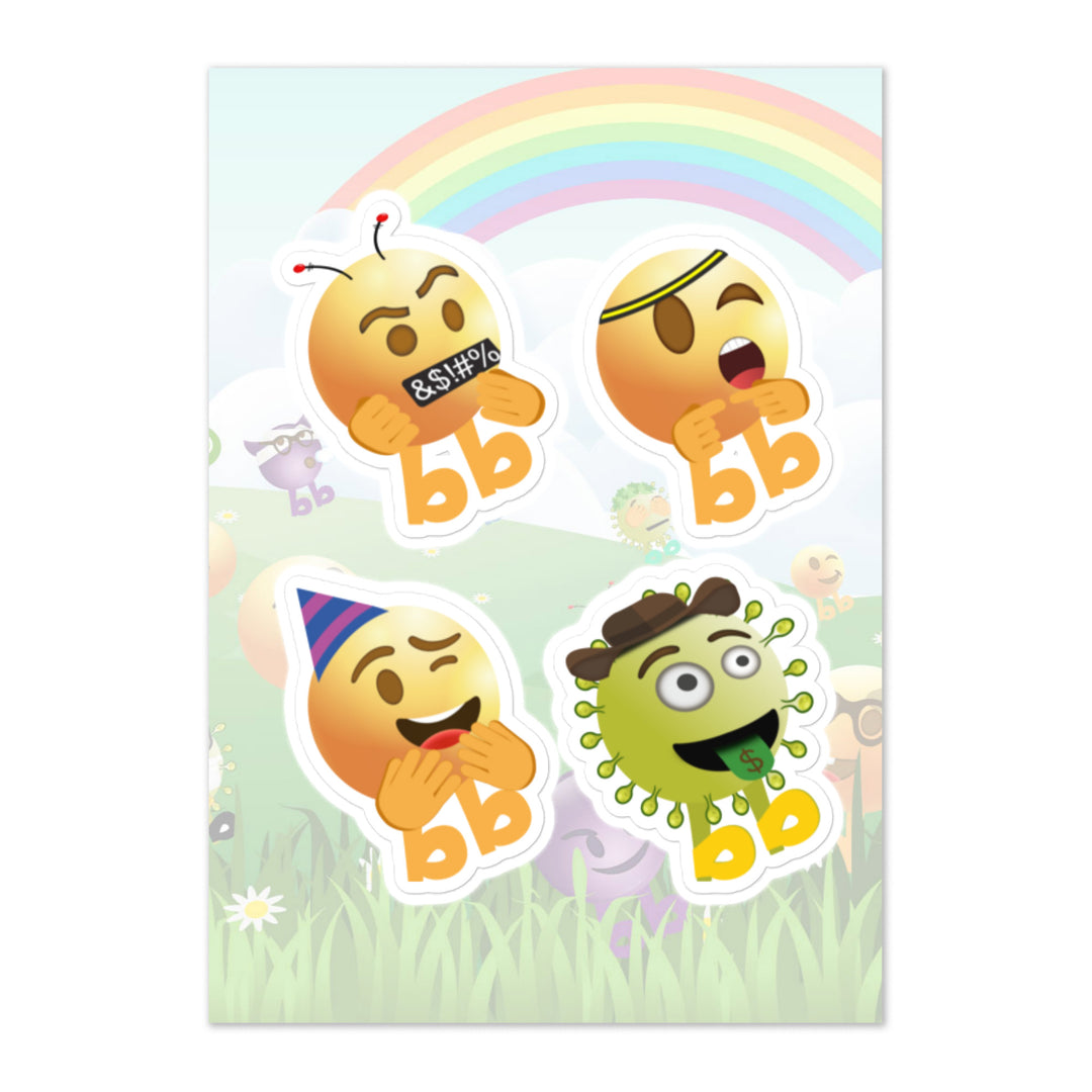Megabb PaPa Stickers - Emojibb