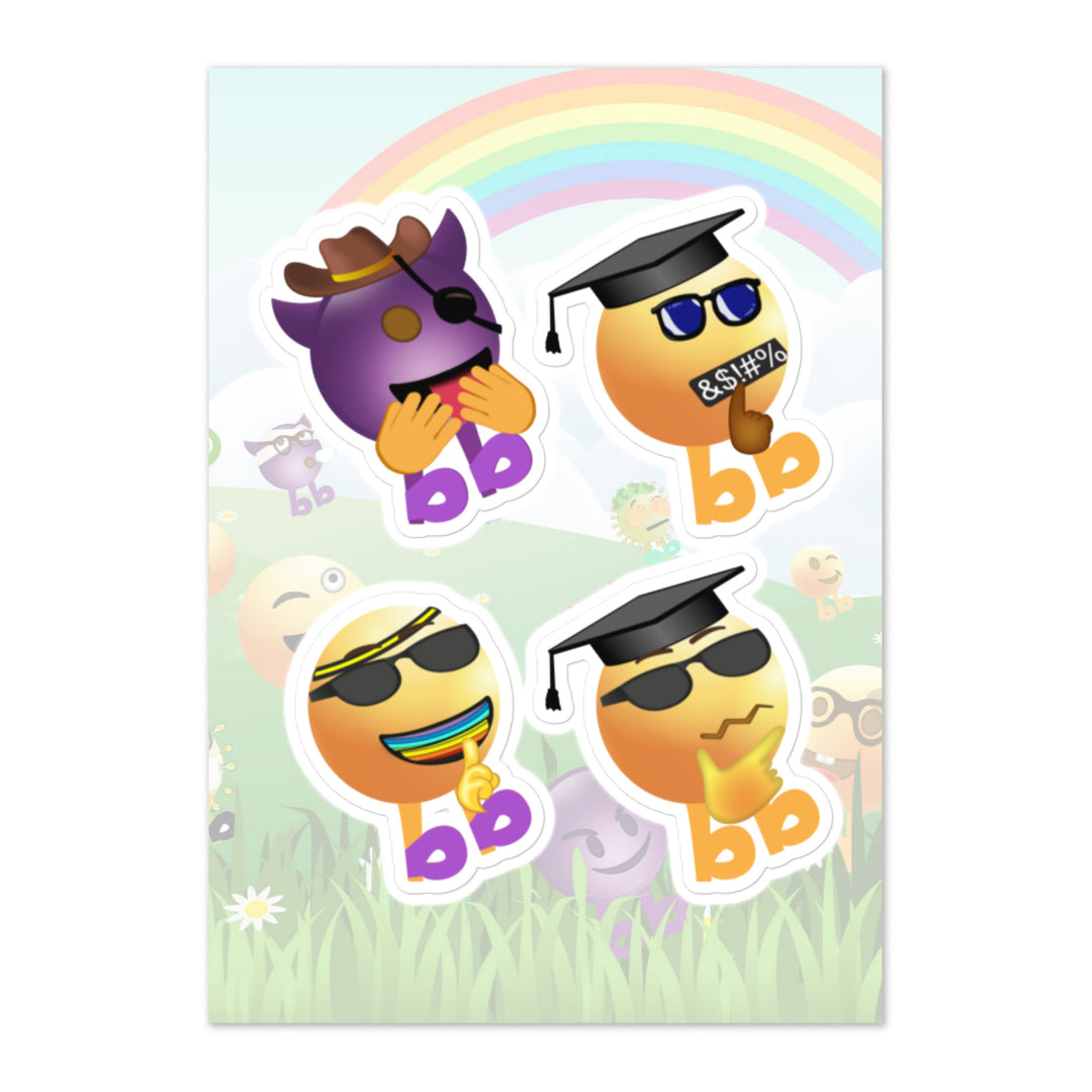 Megabb PaPa Stickers - Emojibb