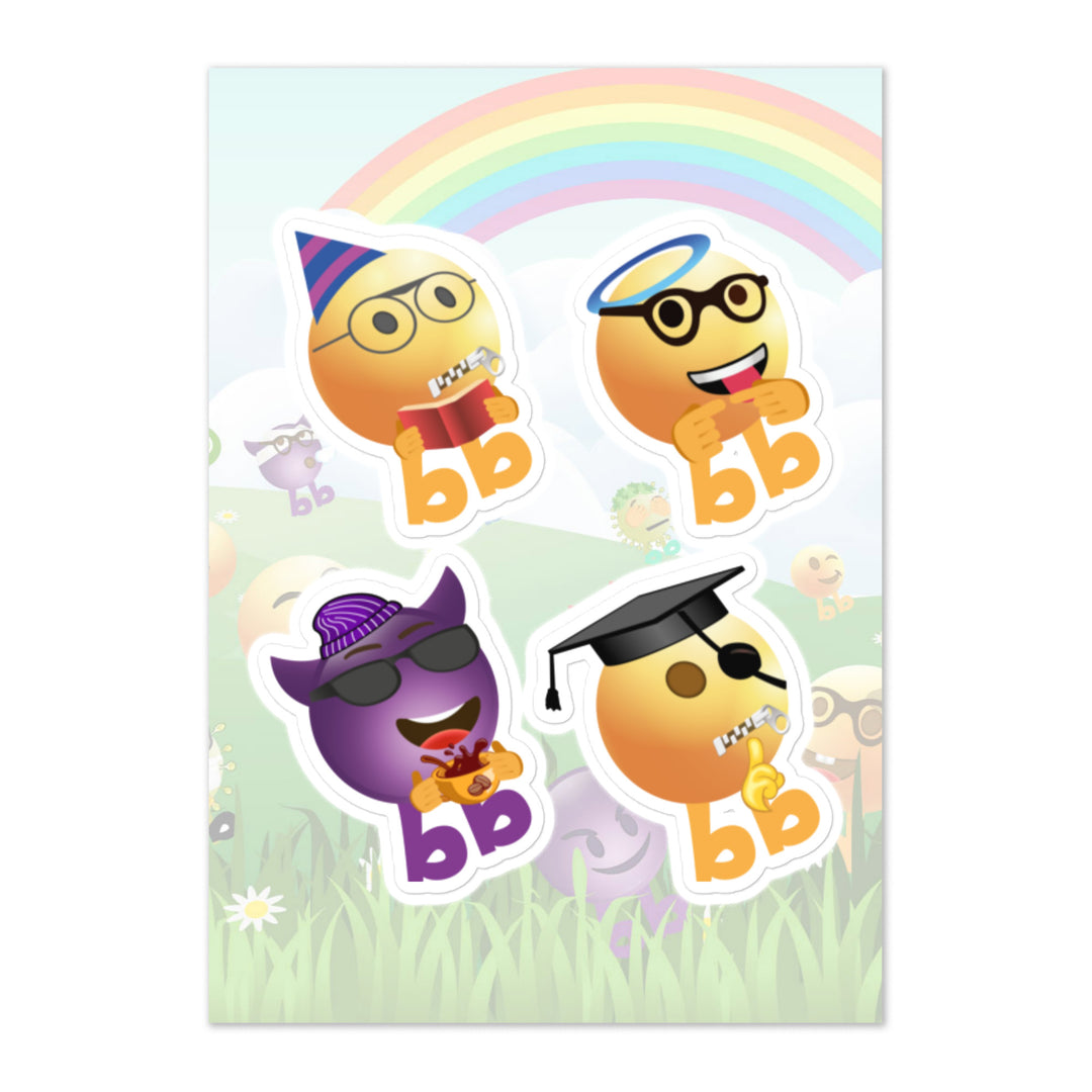 Megabb PaPa Stickers - Emojibb