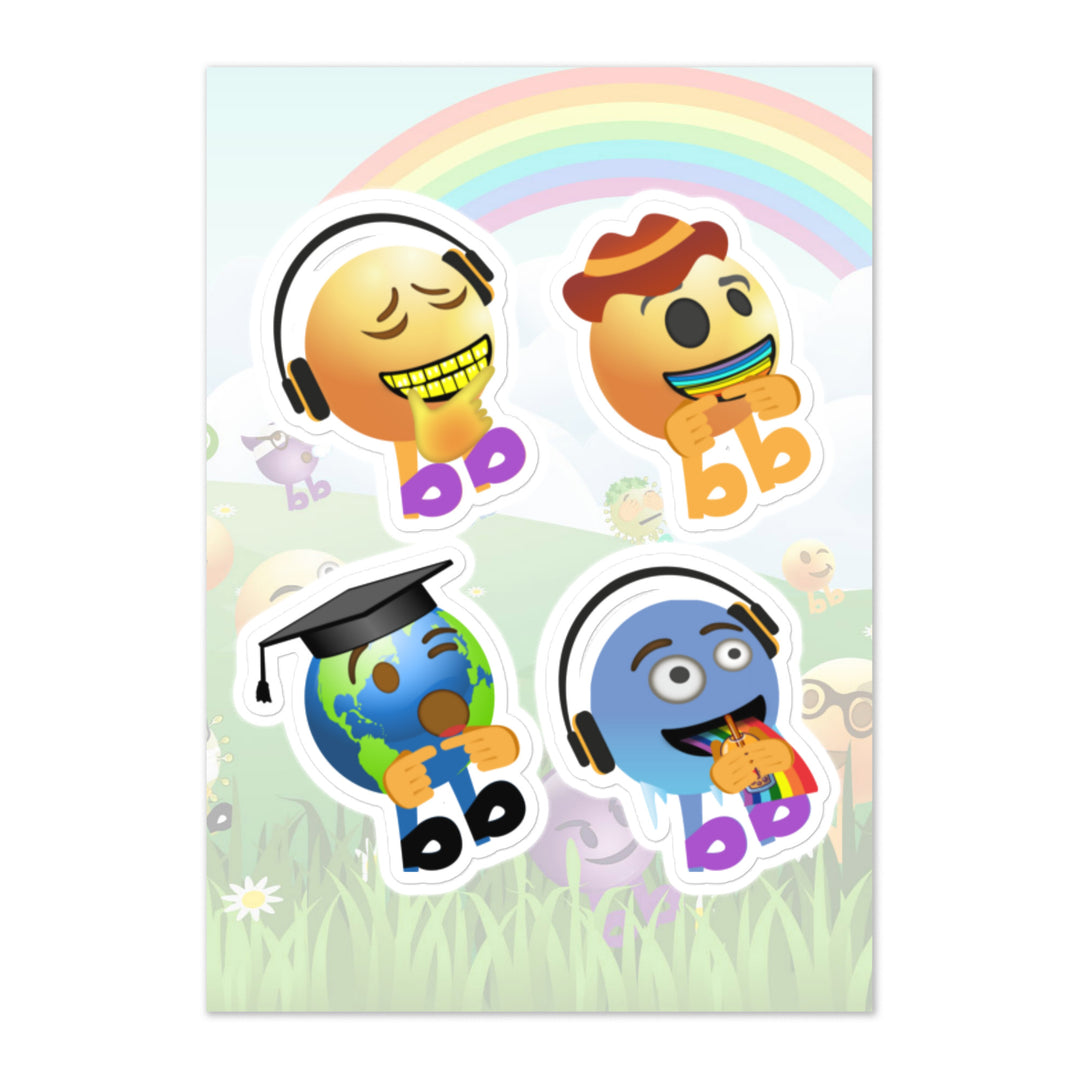 Megabb PaPa Stickers - Emojibb