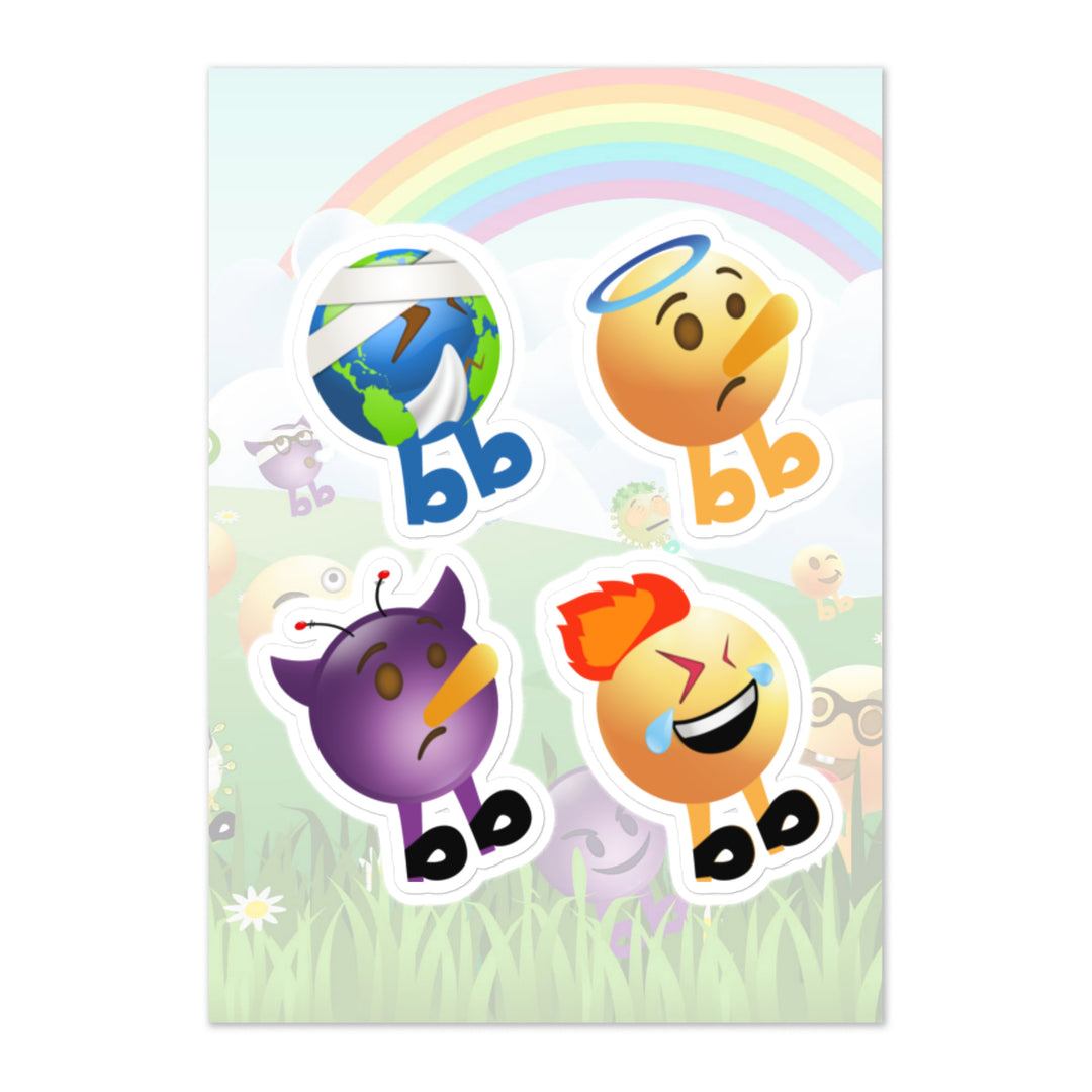 Megabb PaPa Stickers - Emojibb