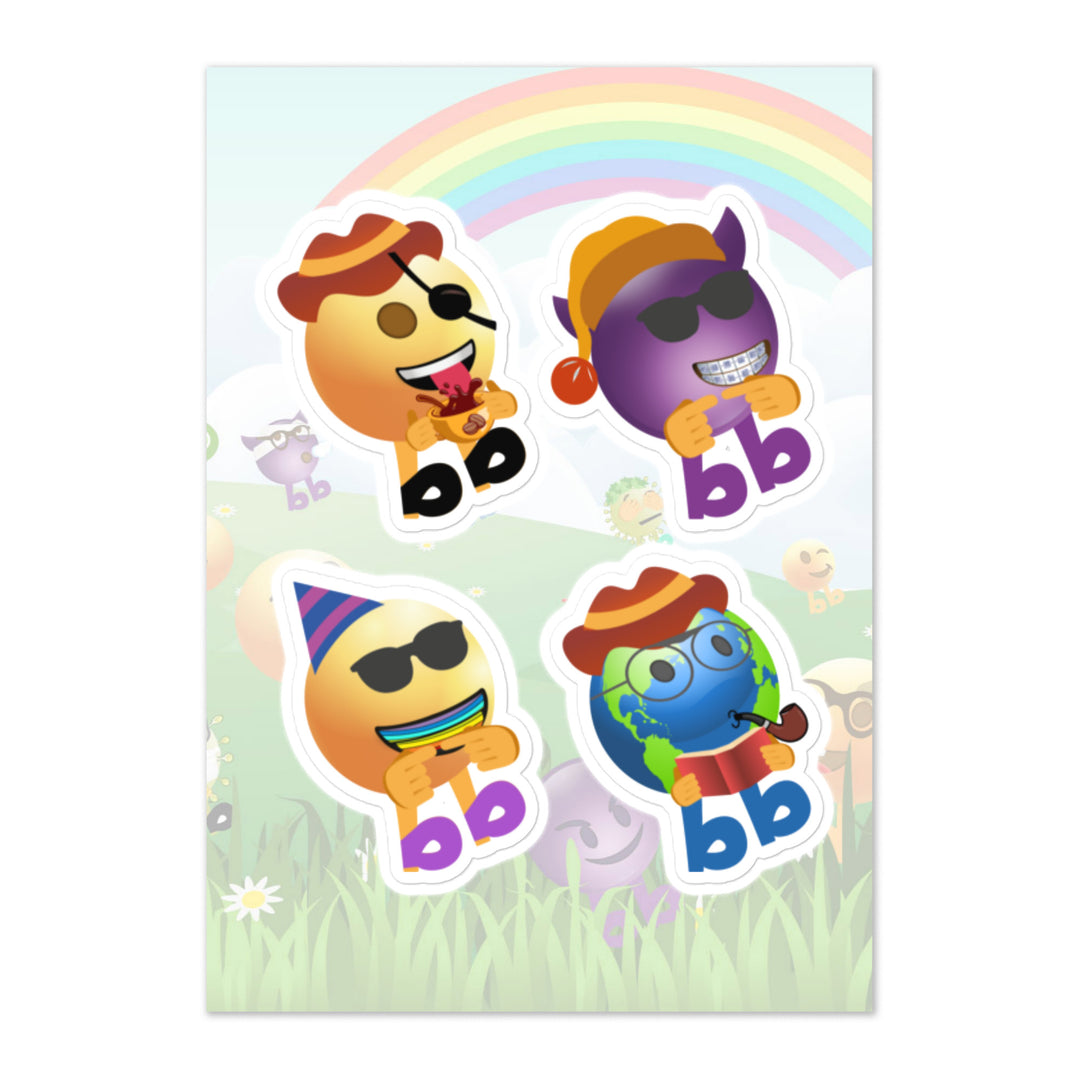 Megabb PaPa Stickers - Emojibb