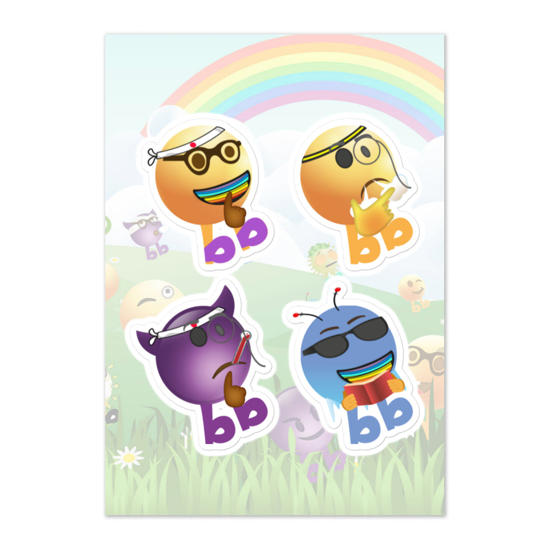 Megabb PaPa Stickers - Emojibb