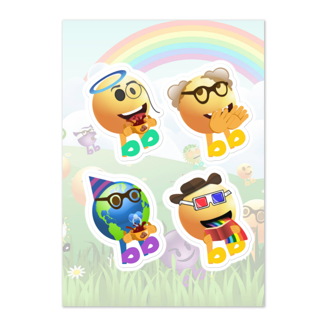 Megabb PaPa Stickers - Emojibb