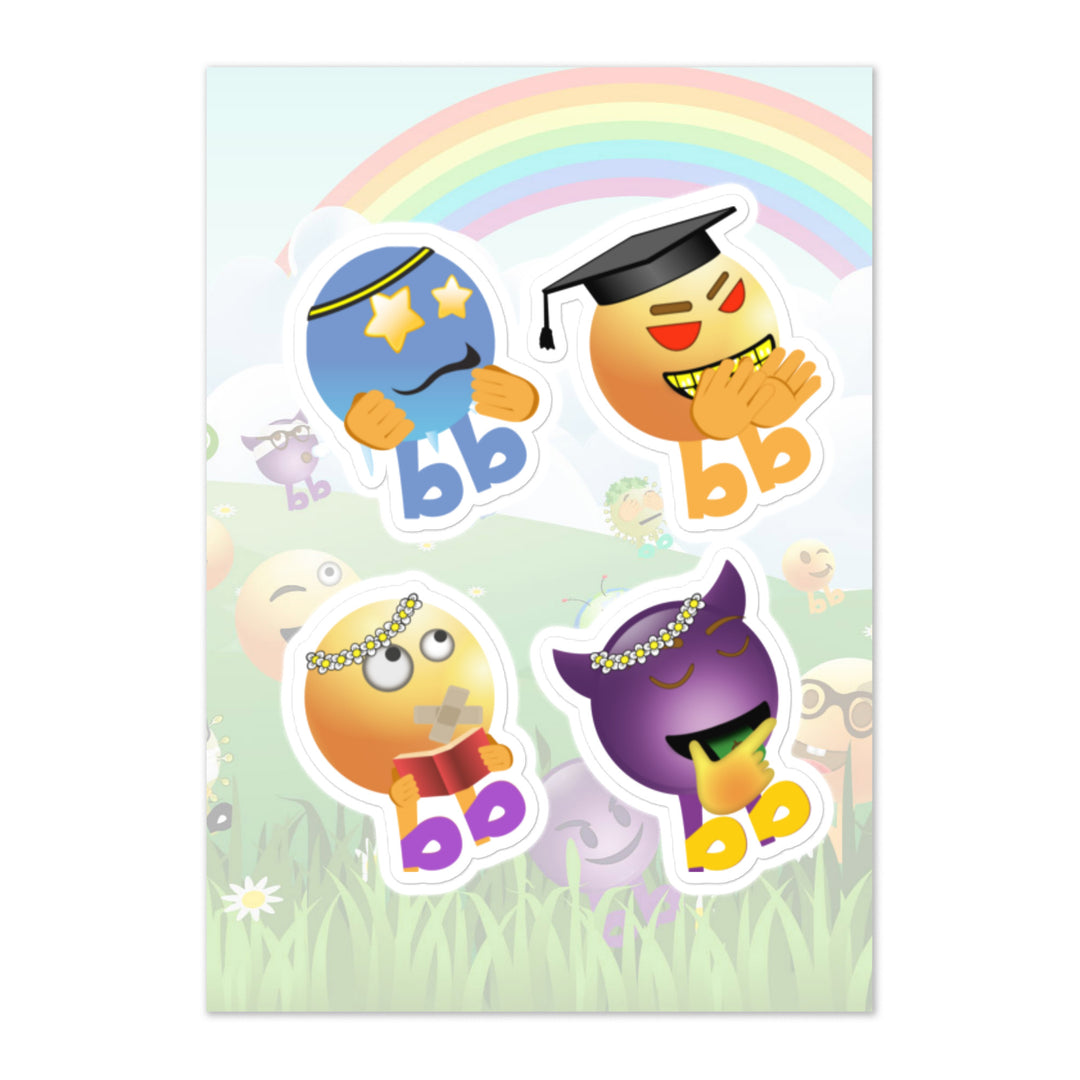 Megabb PaPa Stickers - Emojibb