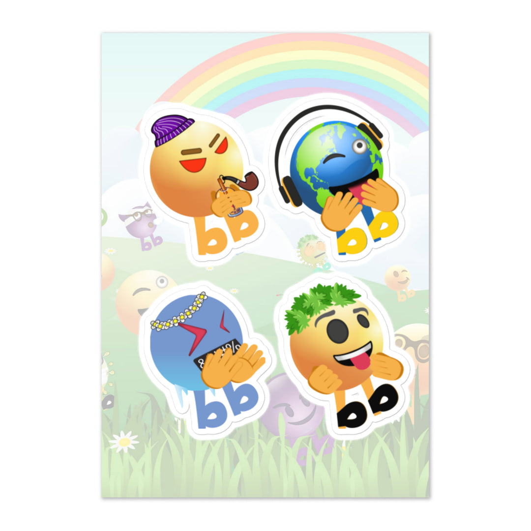 Megabb PaPa Stickers - Emojibb