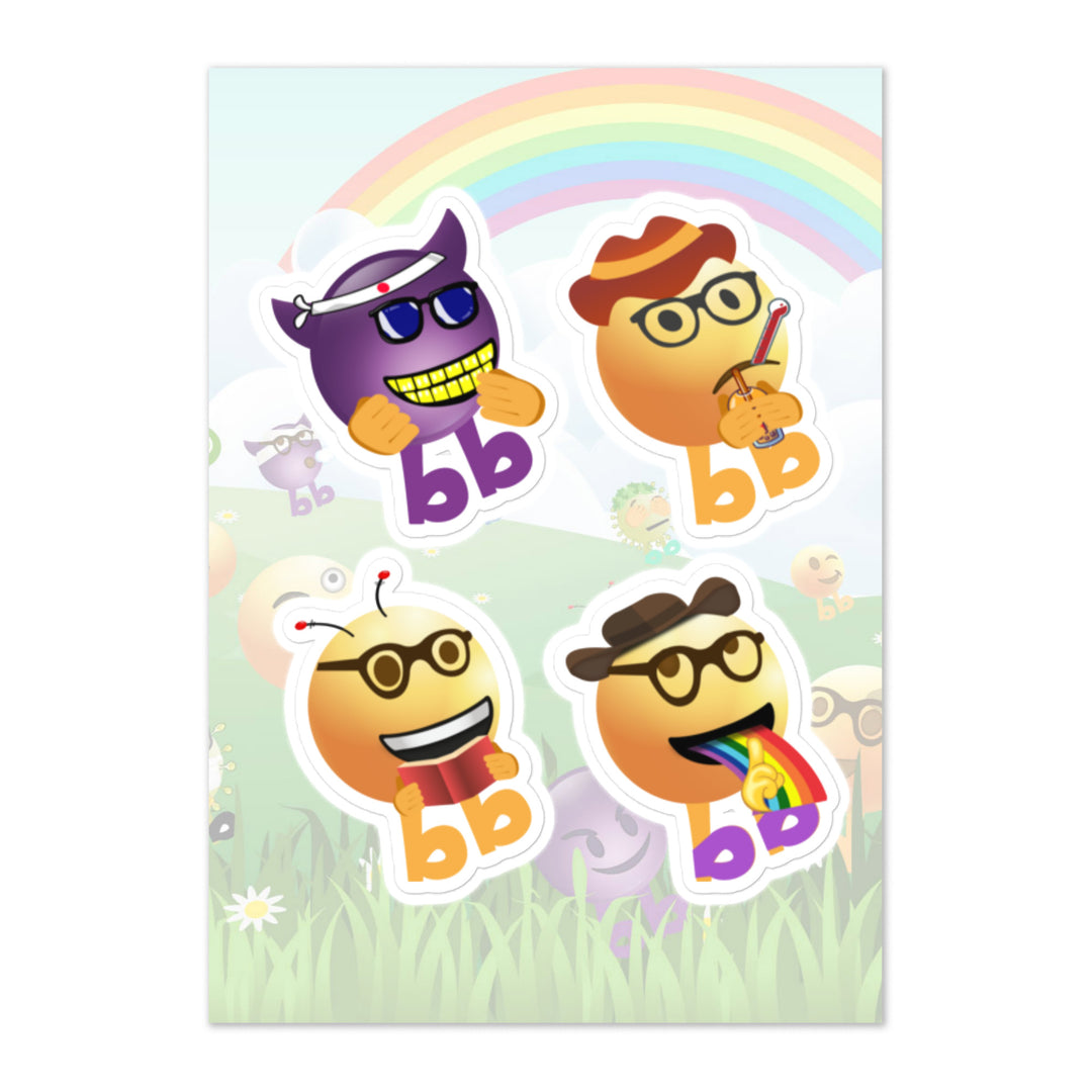 Megabb PaPa Stickers - Emojibb