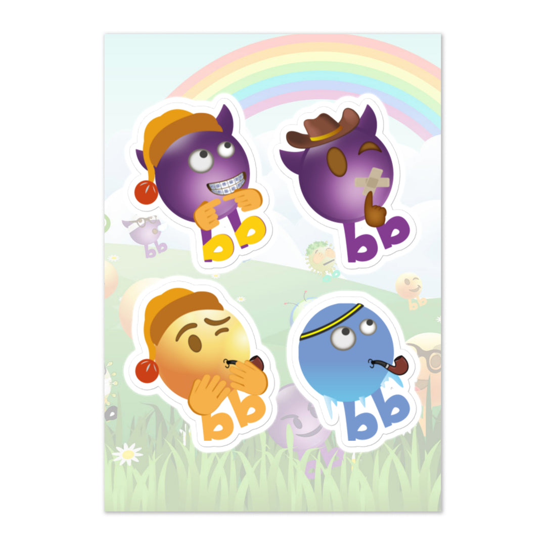 Megabb PaPa Stickers - Emojibb