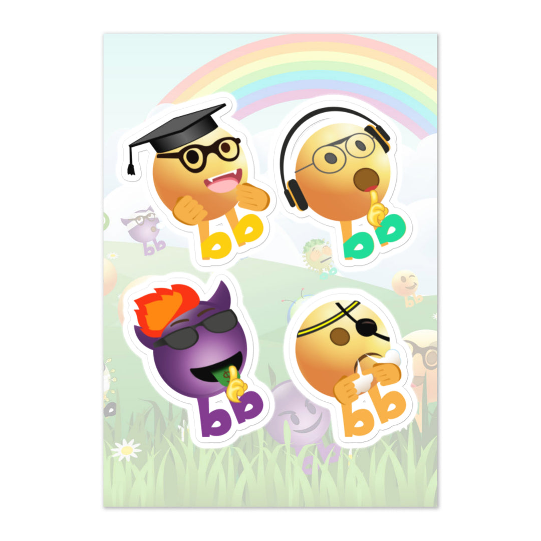 Megabb PaPa Stickers - Emojibb