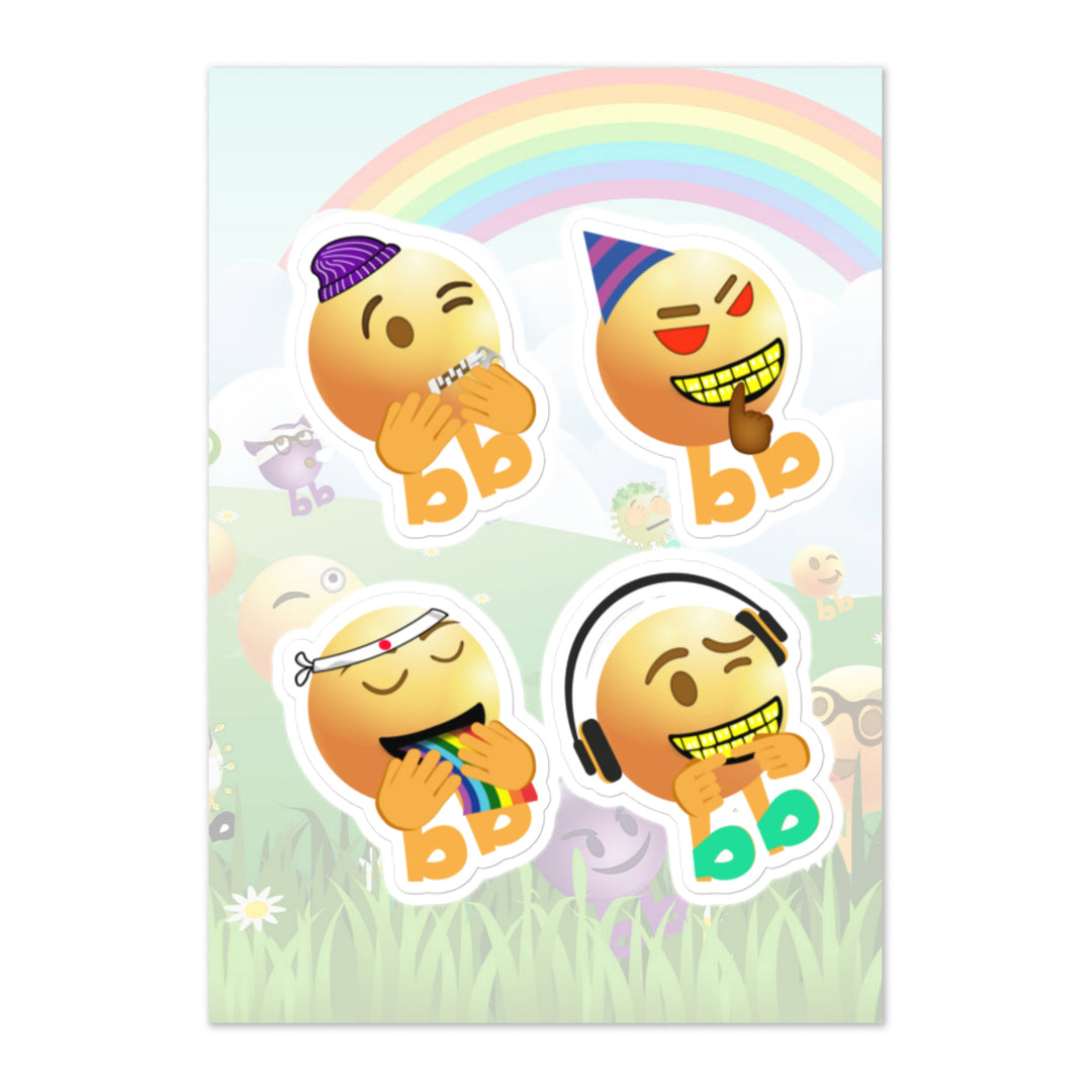 Megabb PaPa Stickers - Emojibb