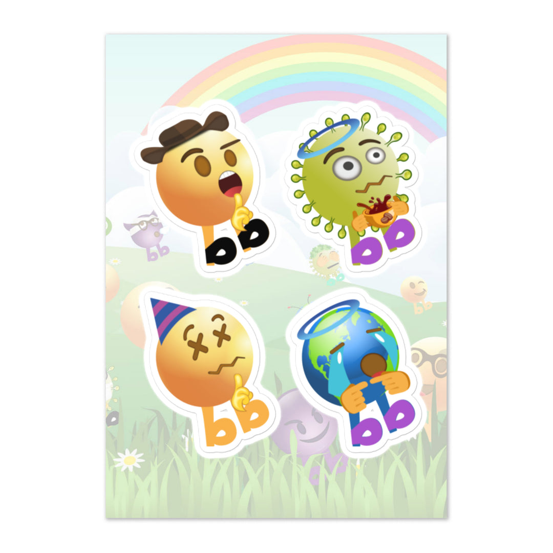 Megabb PaPa Stickers - Emojibb