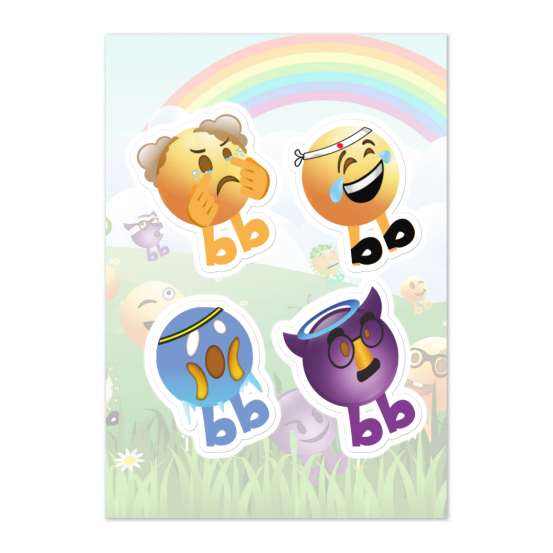 Megabb PaPa Stickers - Emojibb