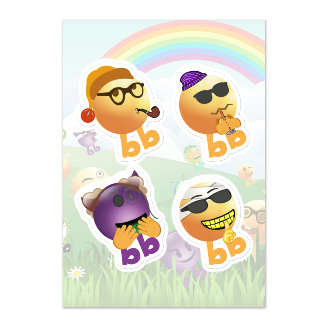 Megabb PaPa Stickers - Emojibb