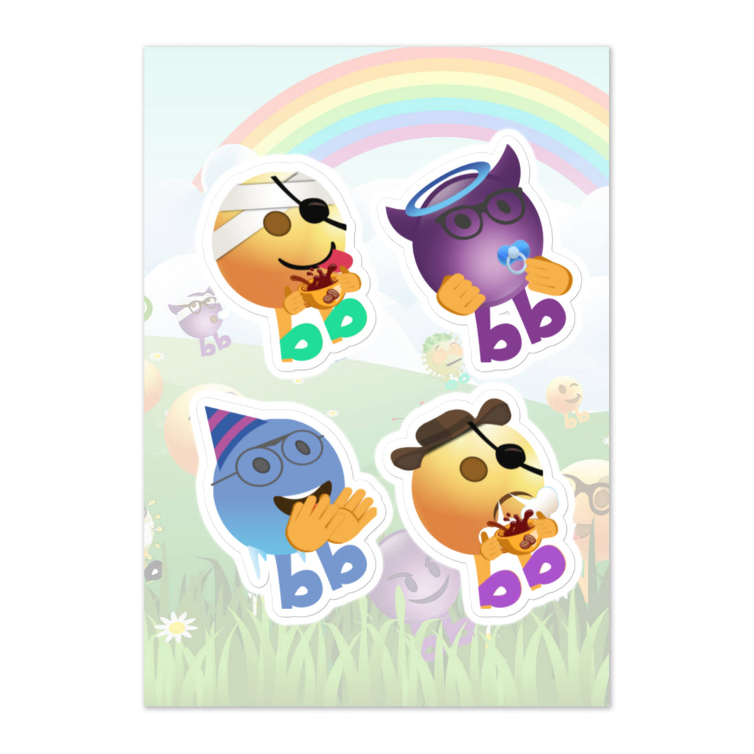 Megabb PaPa Stickers - Emojibb