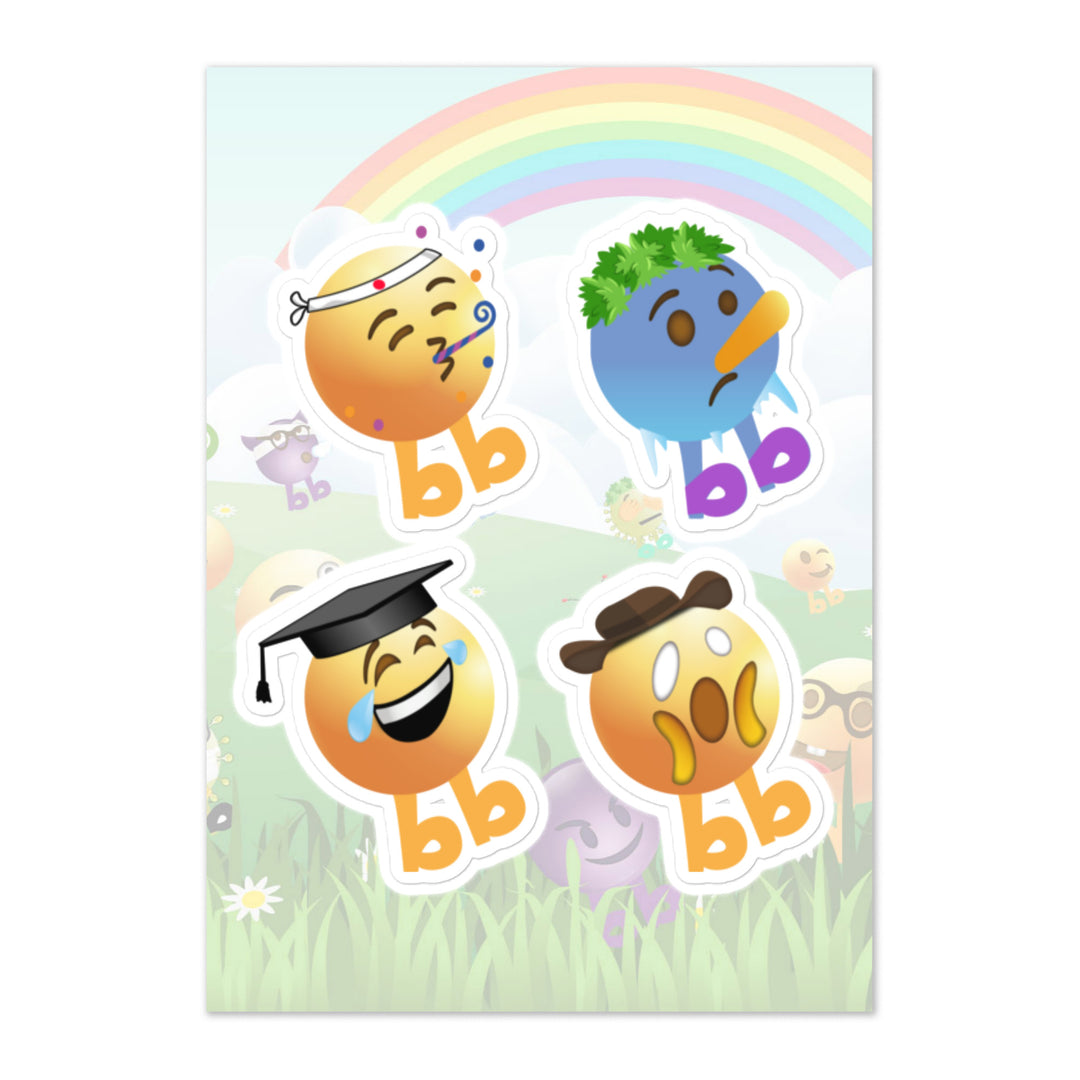 Megabb PaPa Stickers - Emojibb