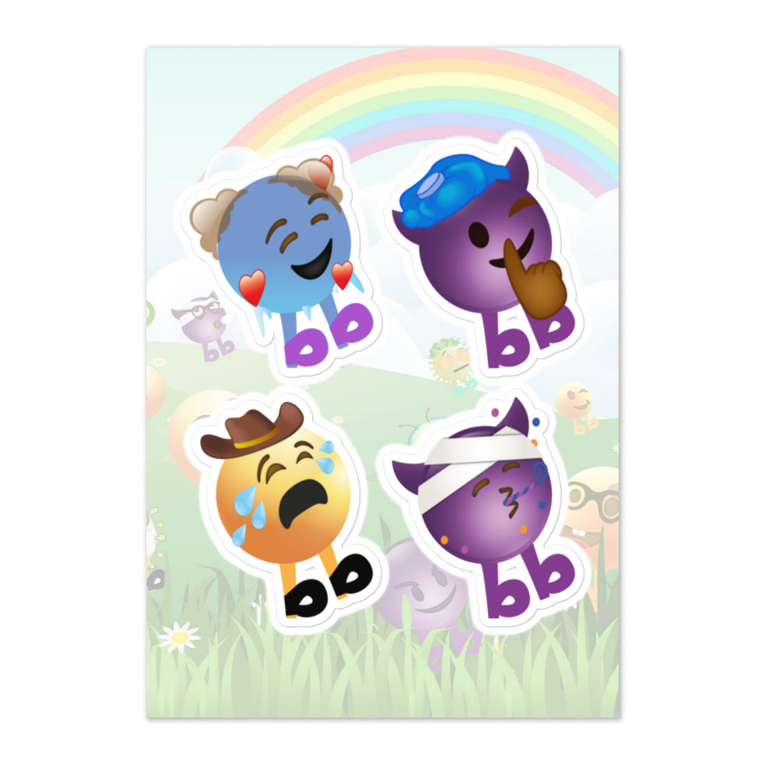 Megabb PaPa Stickers - Emojibb