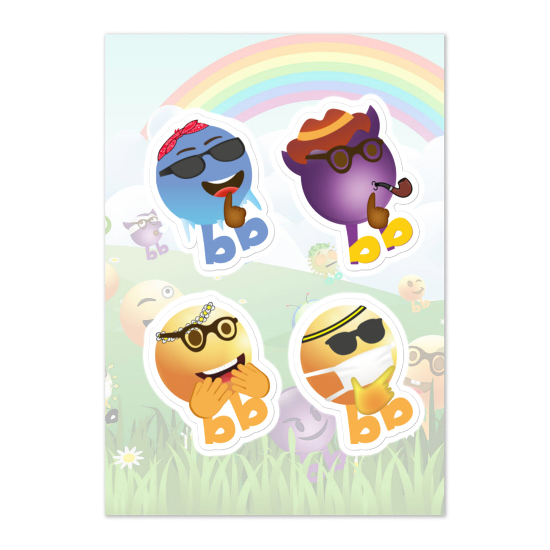 Megabb PaPa Stickers - Emojibb