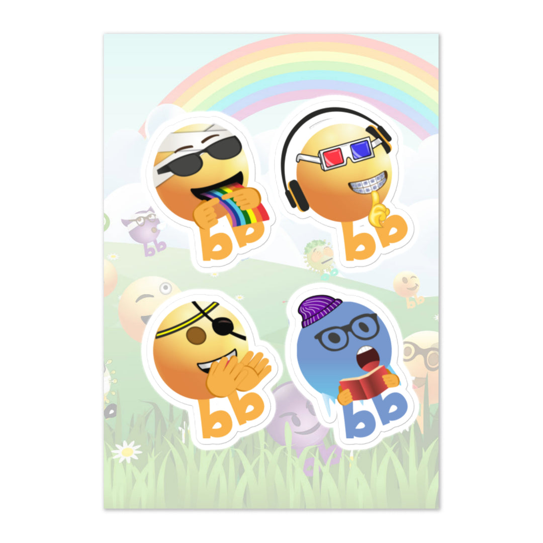 Megabb PaPa Stickers - Emojibb