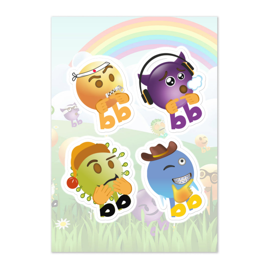 Megabb PaPa Stickers - Emojibb