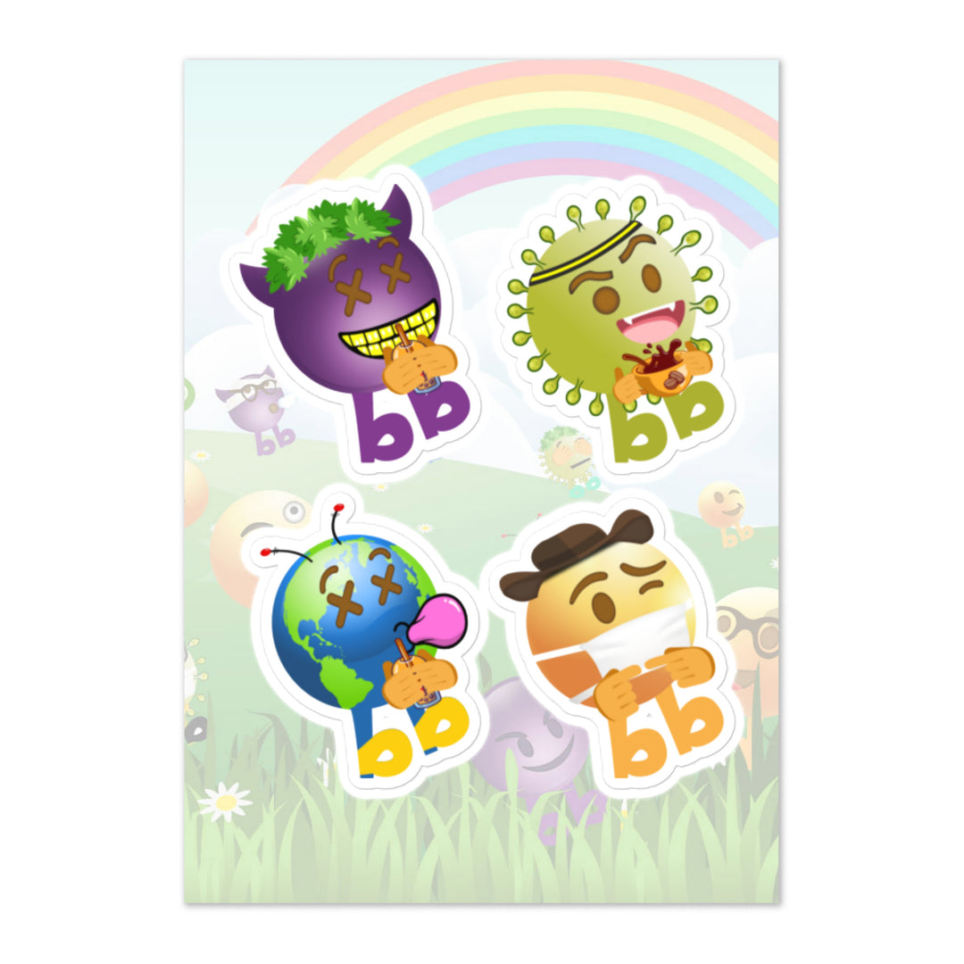 Megabb PaPa Stickers - Emojibb