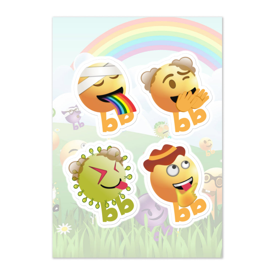 Megabb PaPa Stickers - Emojibb