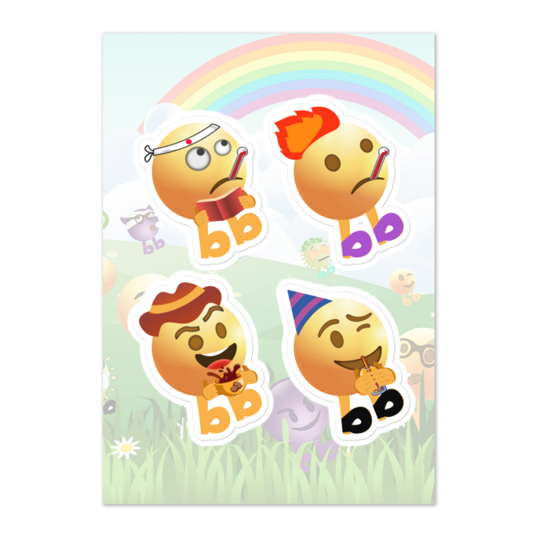 Megabb PaPa Stickers - Emojibb