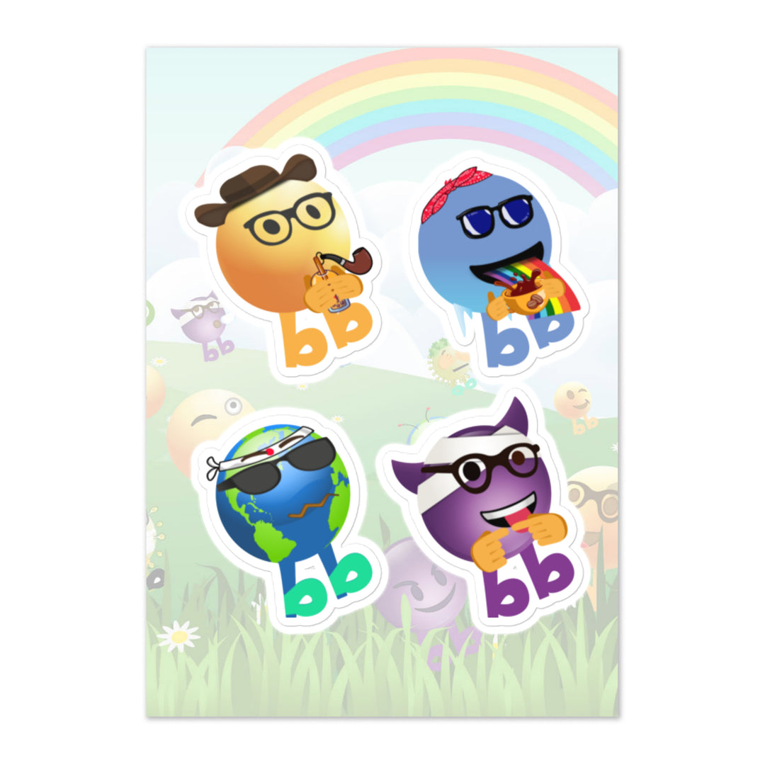 Megabb PaPa Stickers - Emojibb