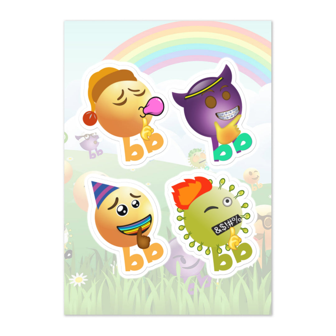 Megabb PaPa Stickers - Emojibb