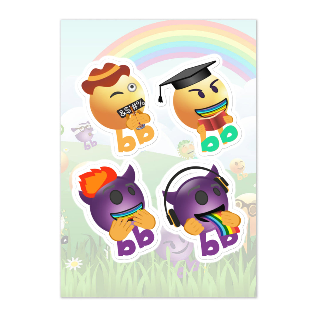 Megabb PaPa Stickers - Emojibb