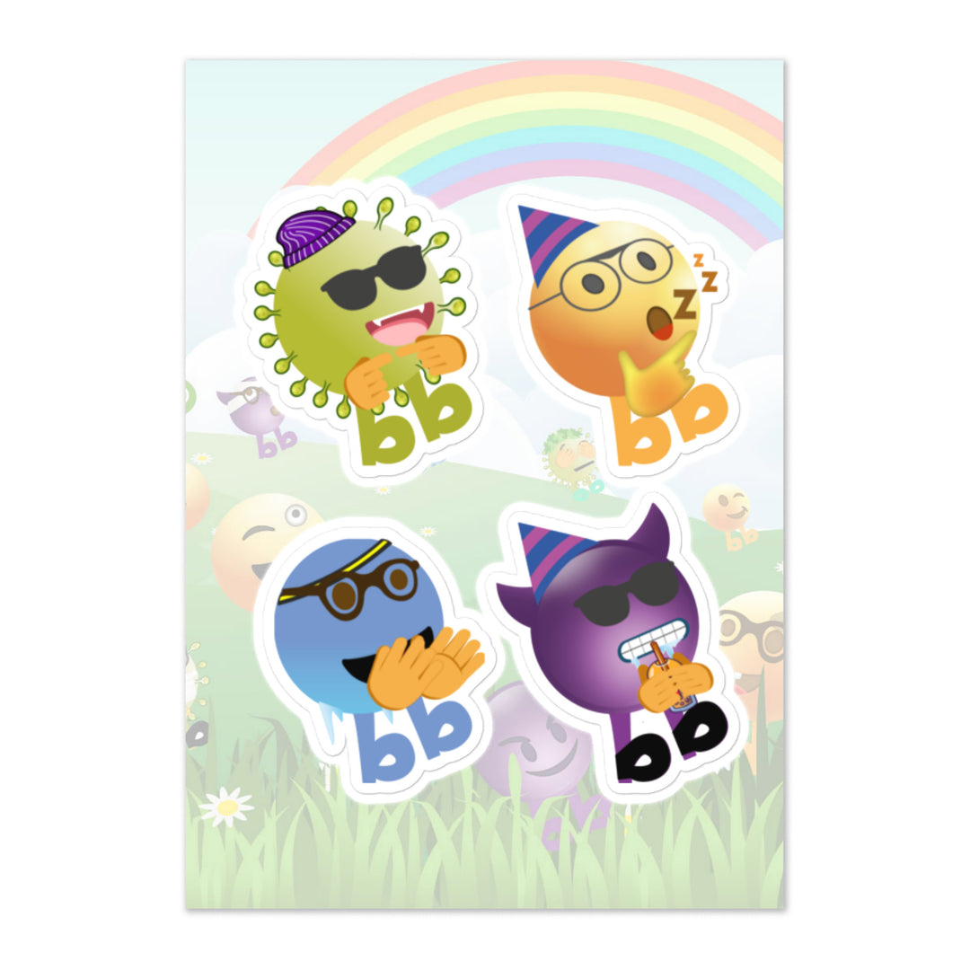 Megabb PaPa Stickers - Emojibb