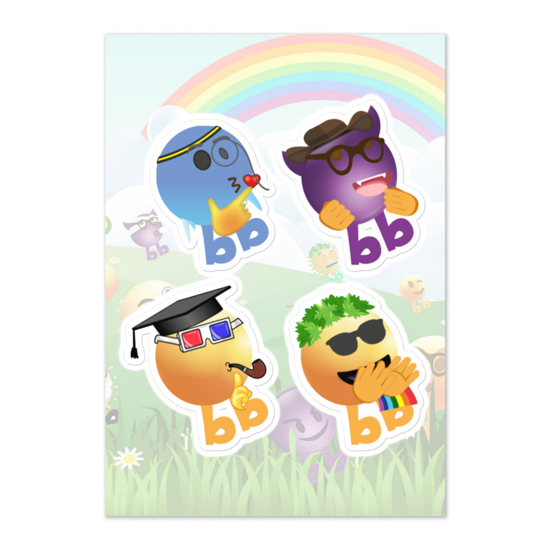 Megabb PaPa Stickers - Emojibb