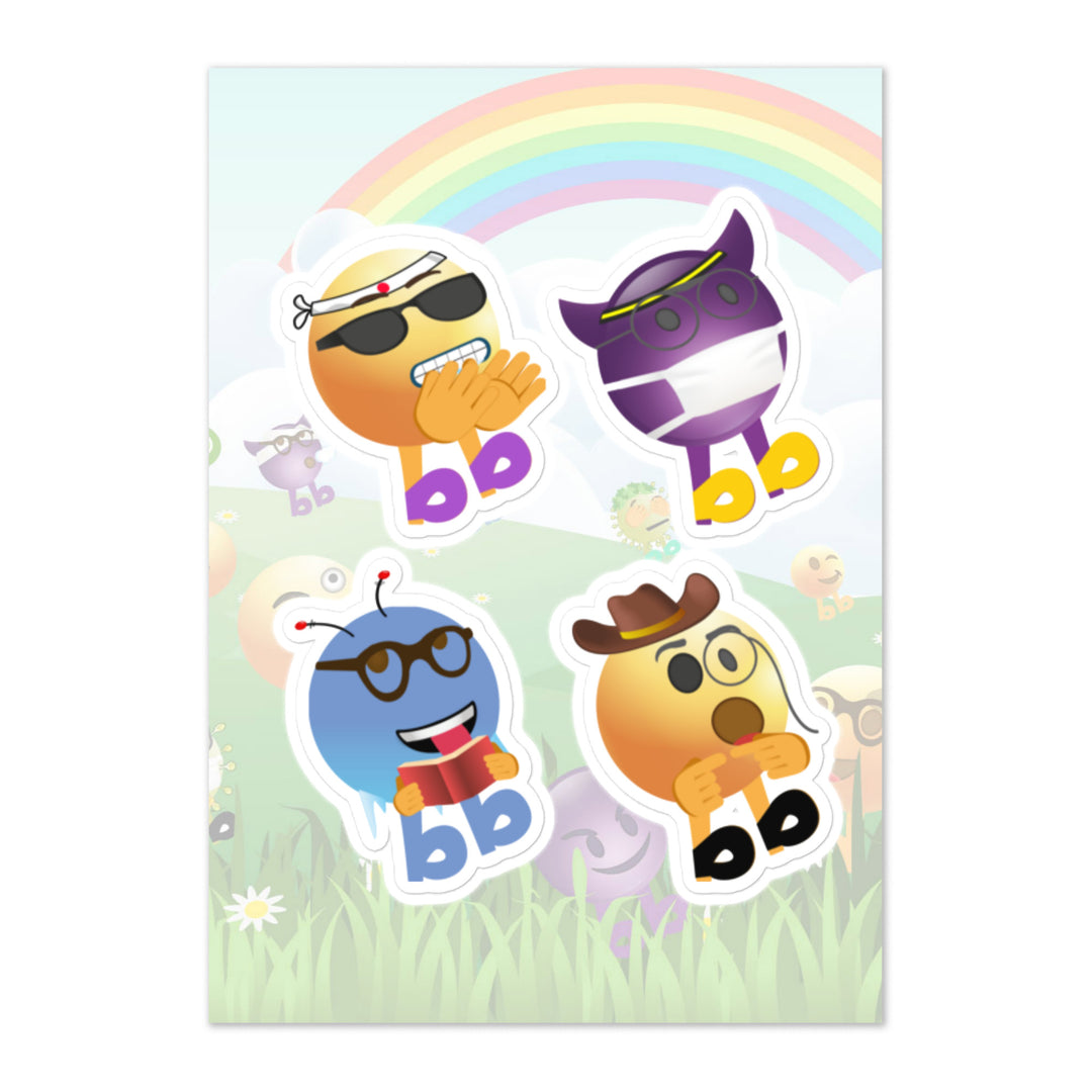 Megabb PaPa Stickers - Emojibb