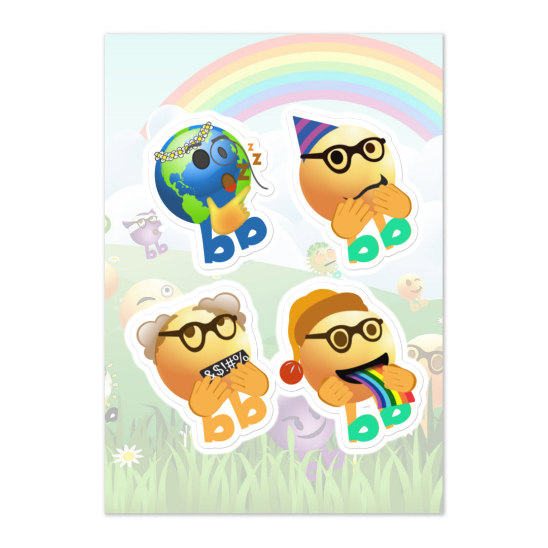 Megabb PaPa Stickers - Emojibb