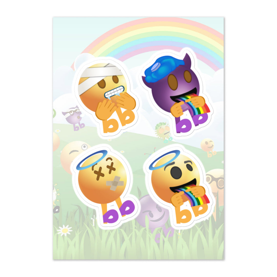 Megabb PaPa Stickers - Emojibb