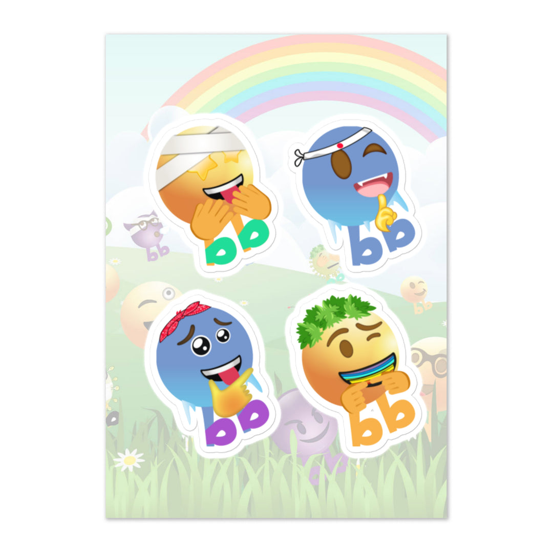 Megabb PaPa Stickers - Emojibb