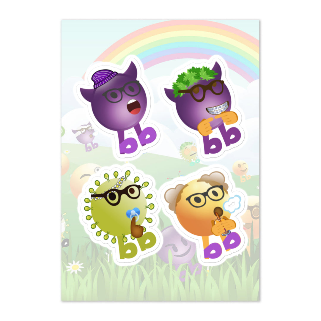 Megabb PaPa Stickers - Emojibb