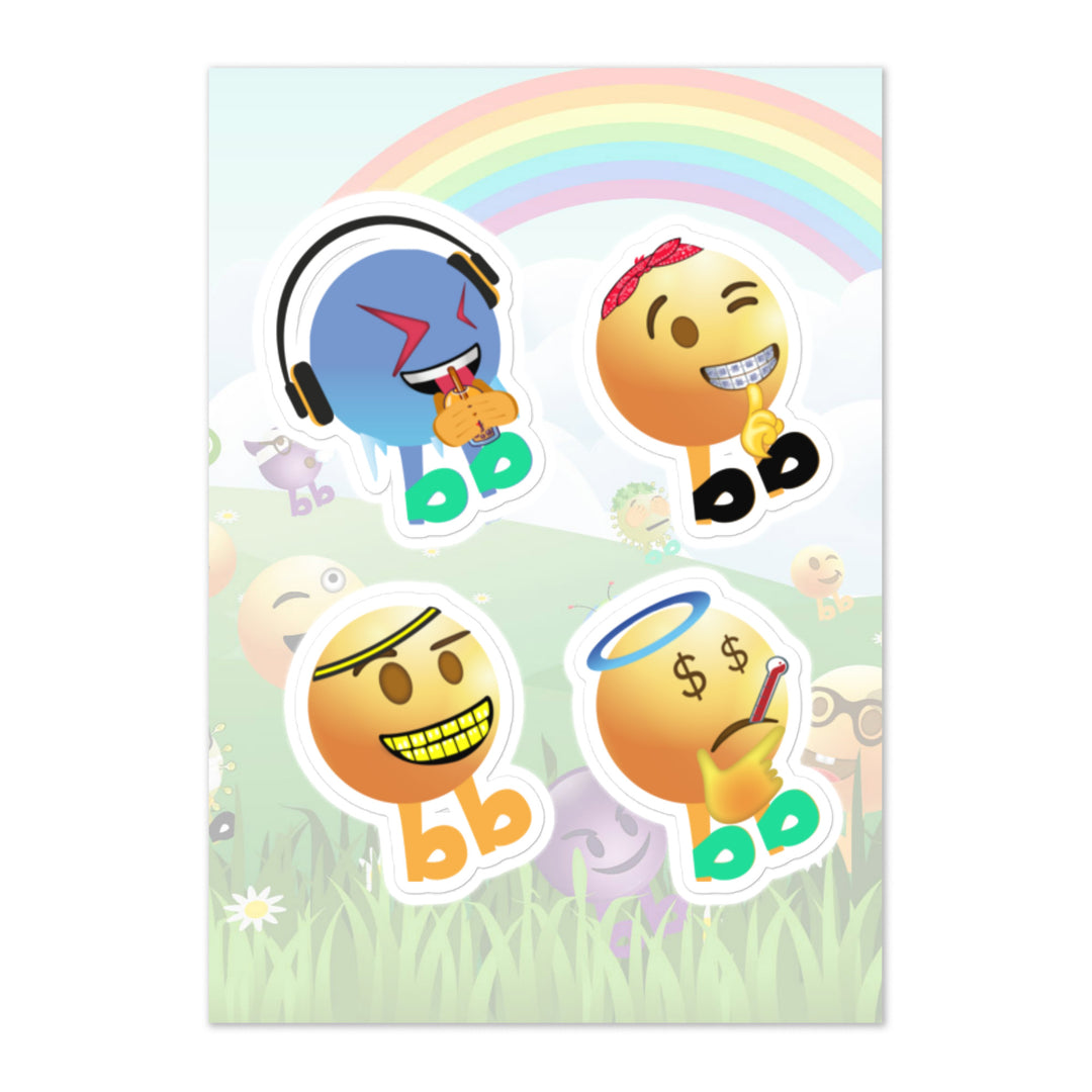 Megabb PaPa Stickers - Emojibb