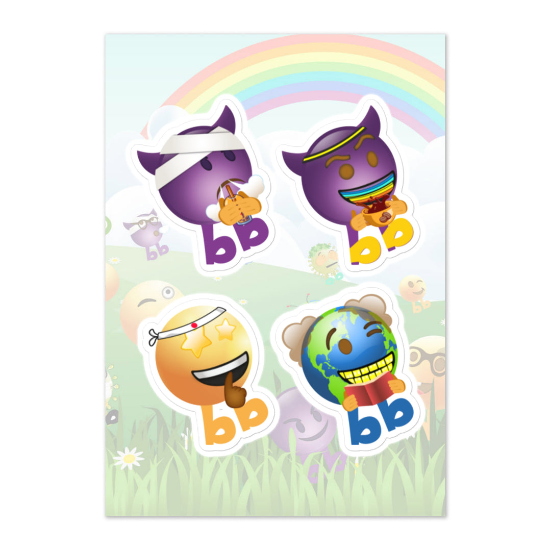 Megabb PaPa Stickers - Emojibb