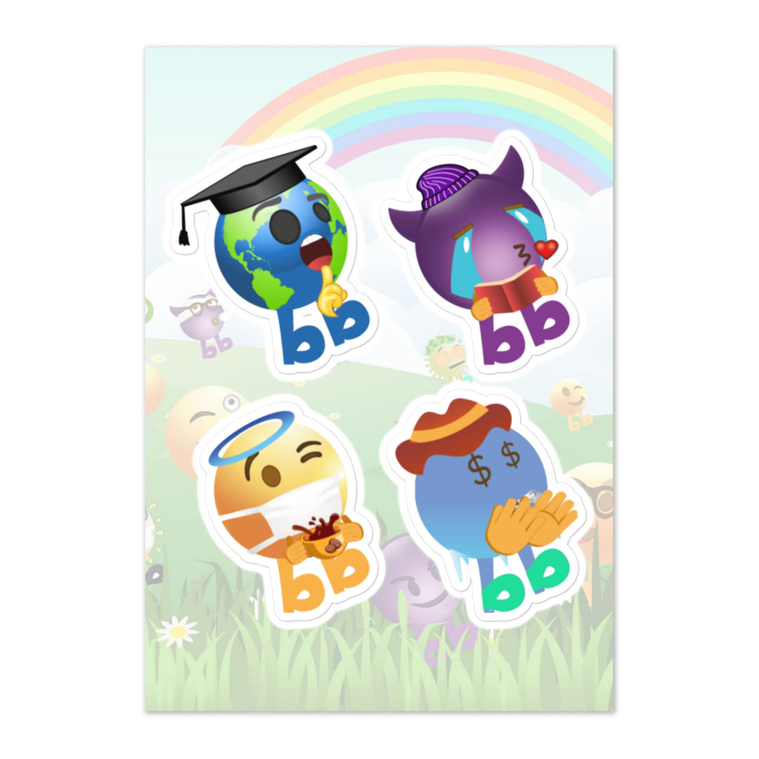 Megabb PaPa Stickers - Emojibb