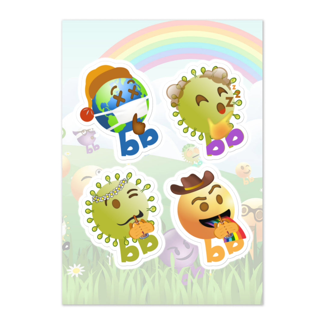Megabb PaPa Stickers - Emojibb