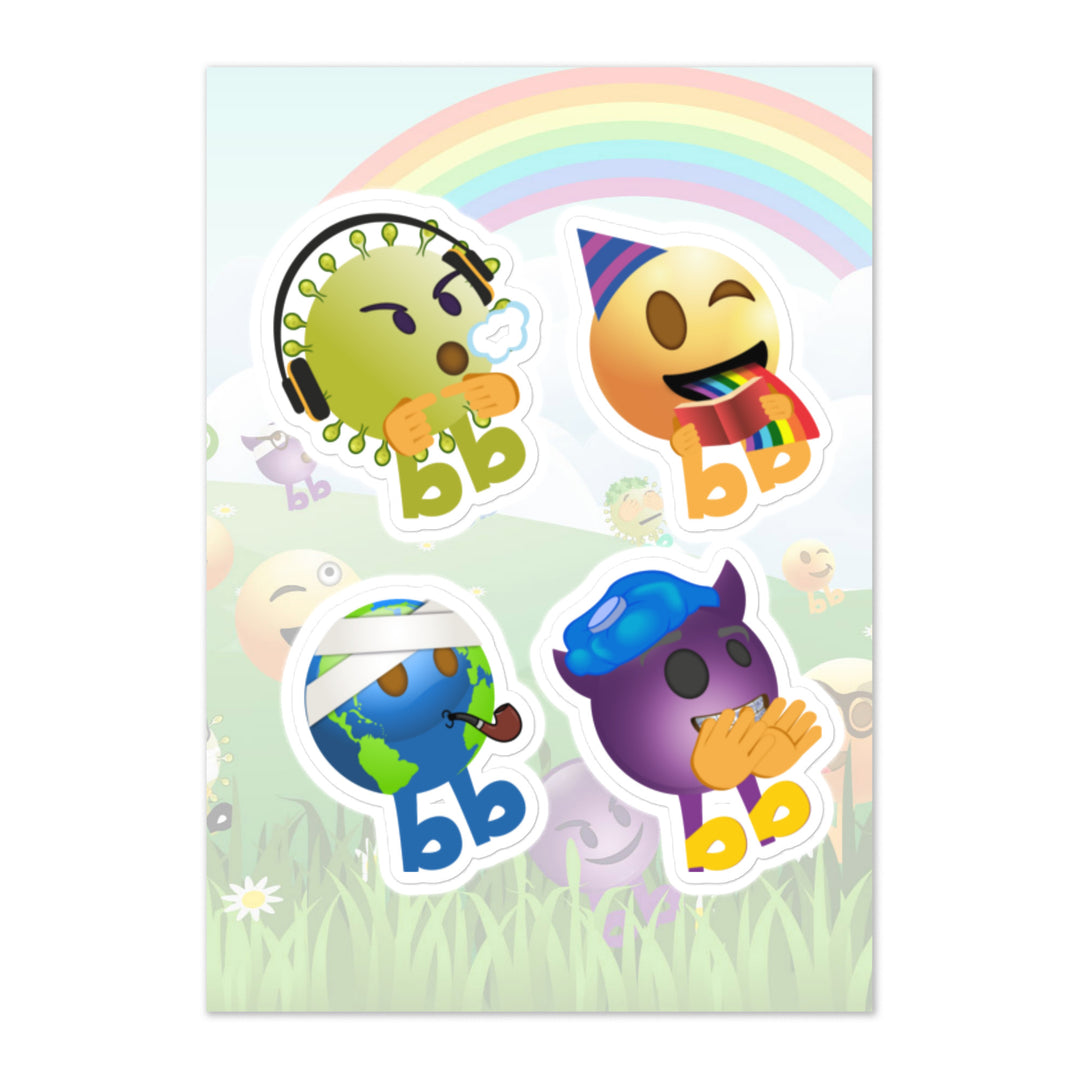 Megabb PaPa Stickers - Emojibb