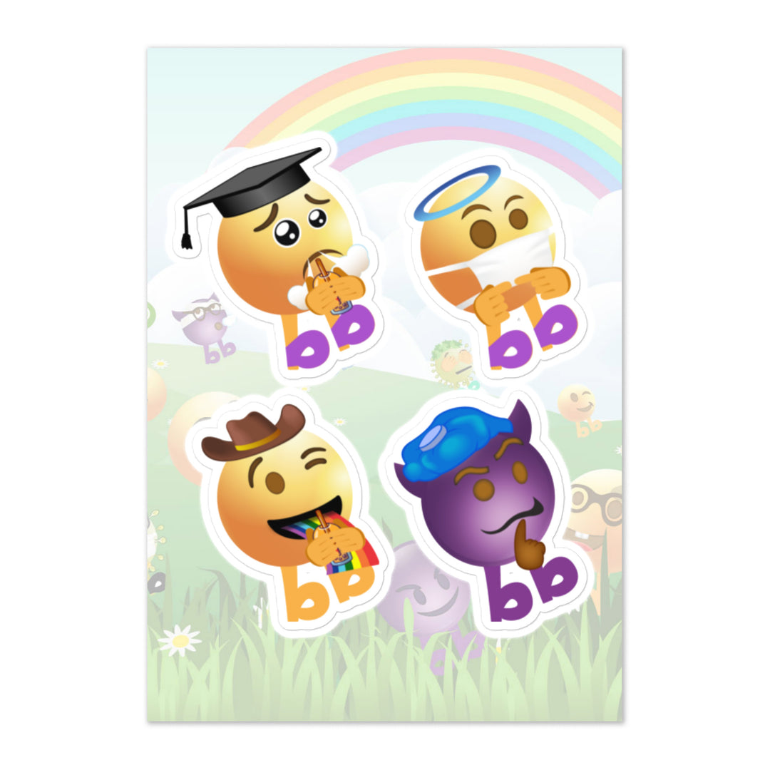 Megabb PaPa Stickers - Emojibb