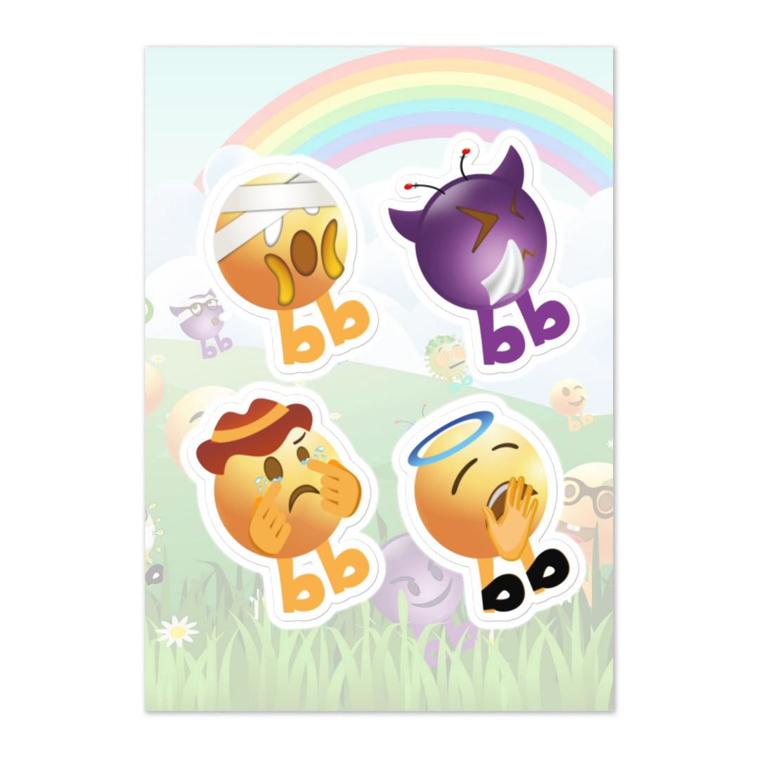 Megabb PaPa Stickers - Emojibb